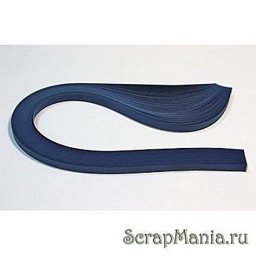 Полоски для квиллинга 5 мм, голубой темный (QuillingShop)