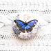 Фишка "Бабочки. Оттенки голубого. Сапфир" (ScrapMania)