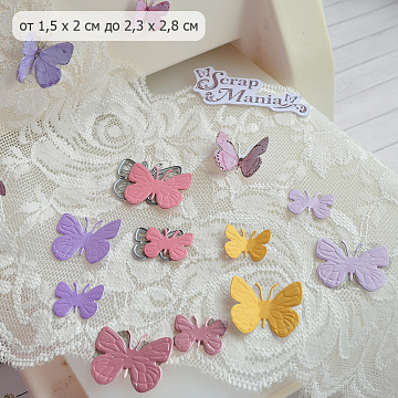 Нож "Первая любовь. Бабочки", 2,3х2,8 см (ScrapMania)