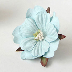 Цветок пиона "Голубой" (Craft)