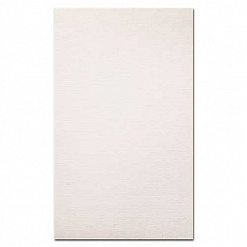 Заготовка для открытки 9,6х16,2 см с текстурой холста, цвет белый (Лоза)