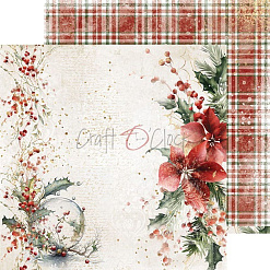 Набор бумаги 30х30 см "Christmas treasure", 6 листов (CraftO'clock)