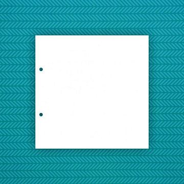 Лист для альбома "Квадрат. 2 отверстия" (CraftStory)