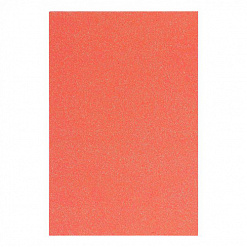Лист фоамирана с глиттером А4 "Яркий оранжевый", 2 мм (АртУзор)