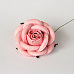 Цветок розы большой "Розово-персиковый" (Craft)