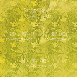 Набор бумаги 30х30 см "Botany autumn redesign", 10 листов (Фабрика Декору)