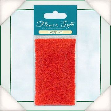 Текстурный состав Flower soft mini "Красный мак" (Poppy Red)