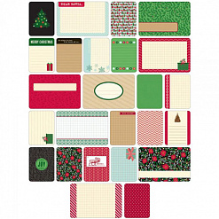 Набор карточек "Christmas. Новогодняя история", 40 шт (American Crafts)