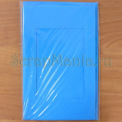 Набор заготовок для открыток "Голубой" (Folia)