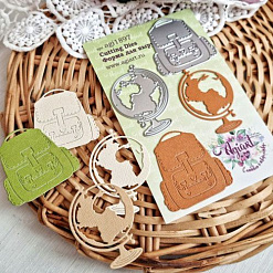 Нож "Мир в рюкзаке", 4,8х5 см (AgiArt)