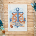 Тканевая карточка "Морячок. Путешествие" (ScrapMania)