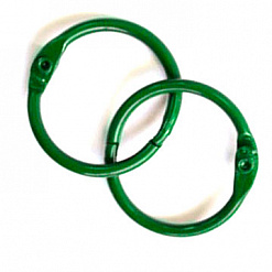 Набор колец для альбома "Зеленые", 40 мм (ScrapBerry's)