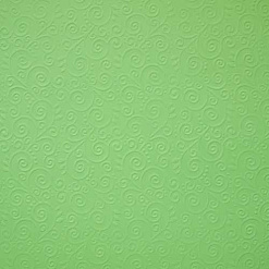 Набор бумаги А4 с тиснением "Завитки светло-зеленые", 3 листа (Лоза)