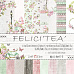 Набор бумаги 15х15 см "Felici'tea", 18 листов (CraftO'clock)