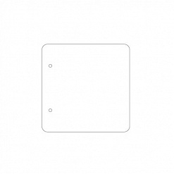 Набор внутренних страниц для альбомов 15х15 см "Квадрат", 5 шт (ScrapBerry's)
