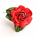 Цветок розы большой "Красный"