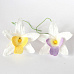Букет орхидей "Сиреневая и светло-желтая", 2 шт (Craft)