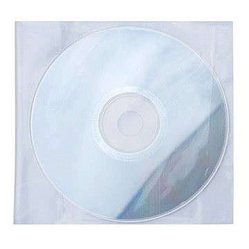 Карман для CD-диска на клеевой основе 13х13 см "Прозрачный"