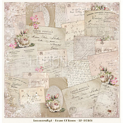 Бумага "House of roses 01" (Lemon Craft)