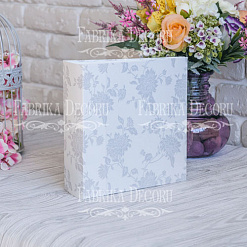 Заготовка для альбома 20х20 см "Shabby White" (Фабрика Декору)