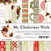Набор бумаги 15х15 см "My Christmas wish", 18 листов (CraftO'clock)
