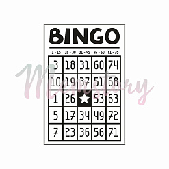 Штамп "Bingo 2", 4,8х3,3 см (Memstory)