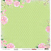 Набор бумаги 30х30 см "Цветущий сад", 12 листов, на английском (ScrapBerry's)