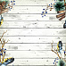 Бумага "Winter birds - 1" (SunnyCraft)