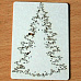 Украшение из чипборда "Новогодняя елка" (Матрешка)