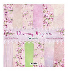 Набор бумаги 30х30 см "Blooming Magnolia", 6 листов (ScrapAndMe)