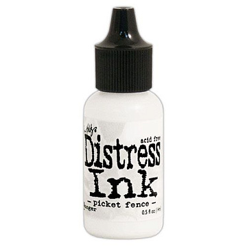 Заправка к подушечке Distress Ink "Picket Fence", 15 мл (Ranger)