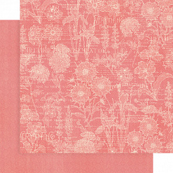 Набор бумаги 30х30 см "Blossom. Фоновый", 16 листов (Graphic 45)