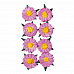 Набор цветочков "Фиолетовые ромашки" (Reddy)