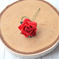 Цветок жасмина "Красный", 1 шт (Craft)