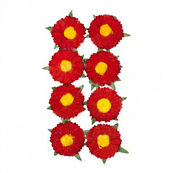 Набор цветочков "Красные ромашки" (Reddy)