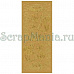 Контурные наклейки "Свадьба", лист 10x24,5 см, цвет золотой (Mr.Painter)