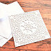 Набор заготовок для открыток 15х15 см "Vintage Notes", с конвертами, 3 шт (DoCrafts)