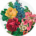 Объемная наклейка "Букет с розами" (Freedecor)
