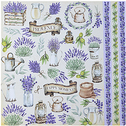 Бумага "Lavender Provence. Картинки" (Фабрика Декору)