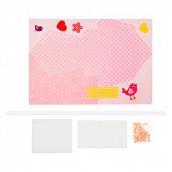 Набор для создания коробочки-конфетницы "Птичка розовая" (Школа Талантов)