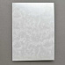 Заготовка для открытки 14,8х21 см с текстурой морозных узоров, цвет белый перламутровый (ScrapMania)