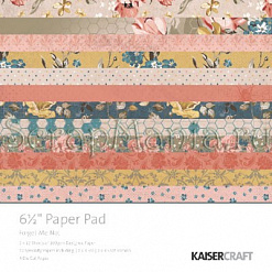 Набор бумаги 16,5х16,5 см "Цветочный серпантин", 40 листов (Kaiser)