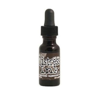 Заправка к подушечке Distress Ink "Ground Espresso", 15 мл (Ranger)