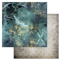 Набор бумаги 30,5х30,5 см "Легенды Средиземья", 12 листов (ScrapMania)