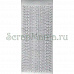 Контурные наклейки "Бордюры/линии", лист 10x24,5 см, цвет серебро