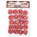 Набор бумажных роз с открытым бутоном "Лимбо. Винтажный розовый", 20 шт (Mr.Painter)