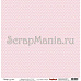 Бумага "Шеврон розовый" (ScrapBerry's)