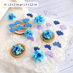 Нож "Сказочный цветок", 1,4х2,2 см (ScrapMania)