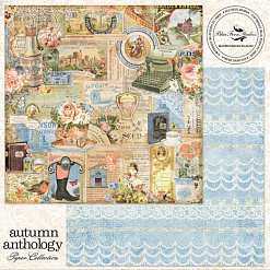 Бумага "Autumn anthology. Mercantile" (Blue Fern)