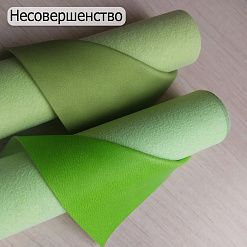 НЕСТАНДАРТ Комплект отрезов экокожи "Зеленое яблоко", 2 шт